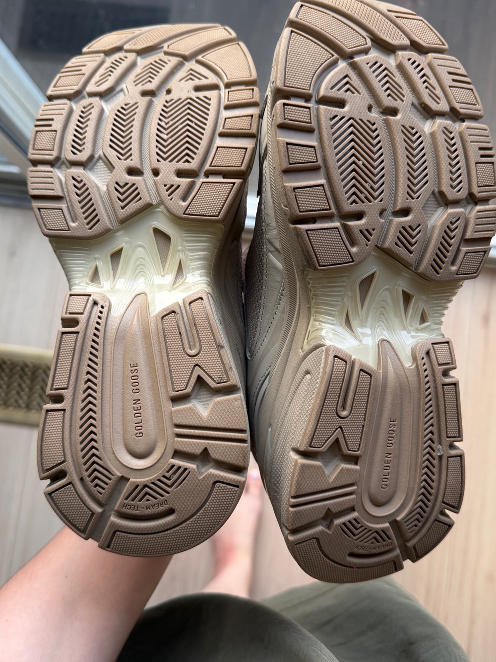 Golden Goose Taupe Women's Sneakers - Picture 4 of 6